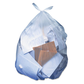 Heritage Linear Low-density Can Liners, 60 Gal, 1.1 Mil, 38" X 58", Clear, 100-carton freeshipping - TVN Wholesale